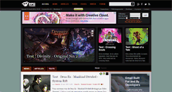 Desktop Screenshot of new.rpgfrance.com